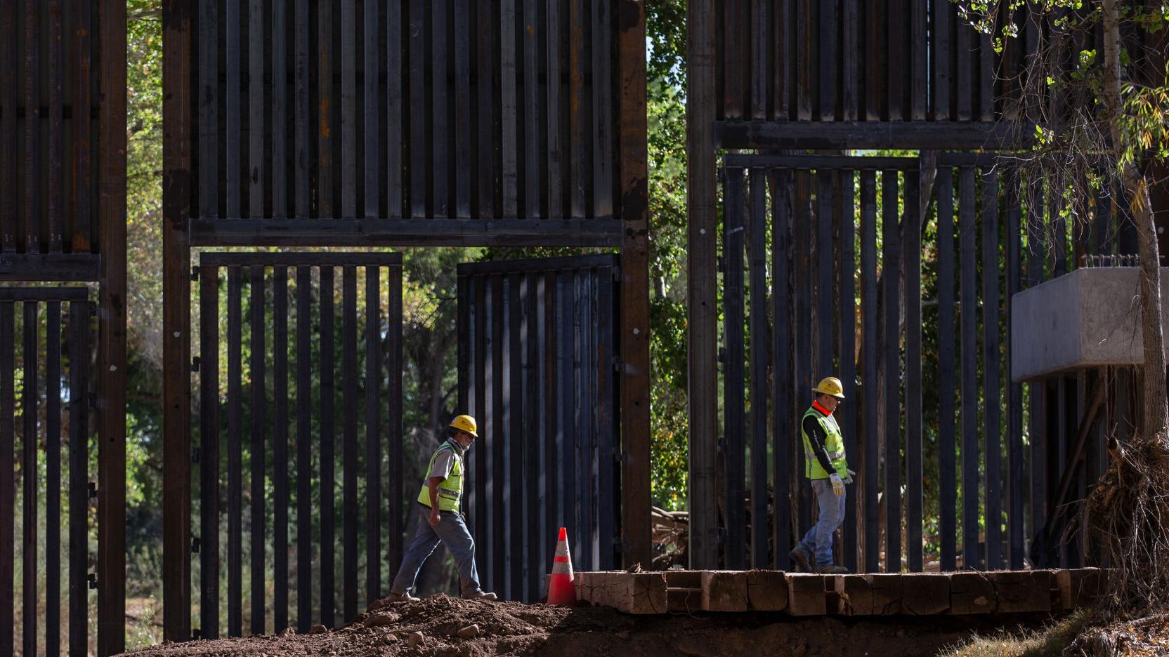 Border wall nearly finished in Arizona as Biden pushes pause